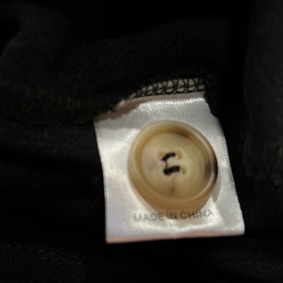 Pink Lily Black Button Dress Size XXL - Picture 6 of 6